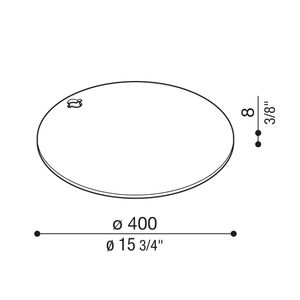 Pied en métal pour lampadaire HASTA Garden et HASTA Garden R vert RAL6003