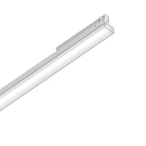 Barre linéaire WIDE 40W pour rail triphasé finition Blanc mat 