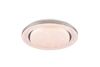 Plafonnier LED grand rond blanc ATRIA