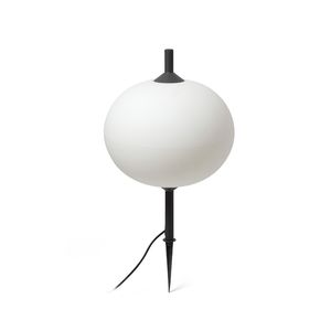 Lampe boule à piquer pour l'extérieur IP65 SAIGON 870 R45 finition Anthracite et blanc