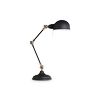 Lampe de bureau articulée par rotules finition noire