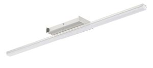 Plafonnier 1 barre led KUSI finition Chrome mat