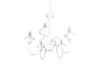 Lustre chandelier blanc 5 branches ELSA de TrioLighting