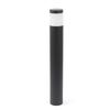 Potelet cylindrique PLIM 2 diffuseur opale blanc finition Anthracite et blanc