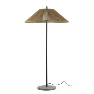 Lampadaire mobile de jardin IP65 SAIGON C100 finition Anthracite et ocre