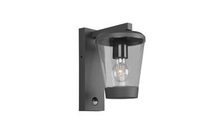 Applique extérieure CAVADO e27 anthracite avec détecteur IP44 TrioLighting 