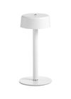 Lampe nomade rechargeable CHIARA finition blanche