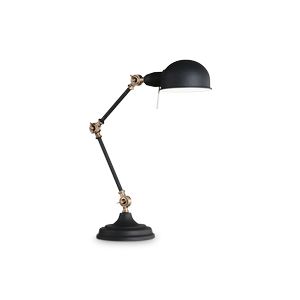 Lampe de bureau articulée par rotules finition noire