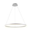 Lustre rond suspendu TITUS finition Blanc mat