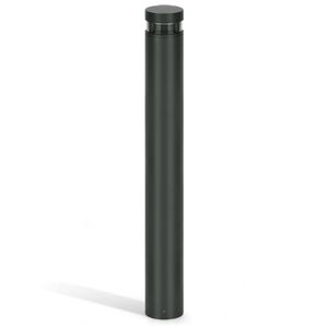 Potelet extérieur rond 1000mm TOK 180° anthracite RA7021