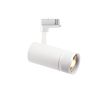 Spot EOS 15W IRC80 pour rail triphasé finition Blanc mat 