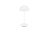 Lampe portable rechargeable ELLIOT blanc mat