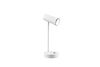 Lampe de bureau rechargeable blanche LENNY