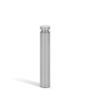 Potelet extérieur rond 700mm TOK 360° gris RAL9006