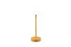 Lampe de table rechargeable jaune MARTINEZ abat-jour