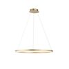 Lustre rond suspendu TITUS finition Laiton mat