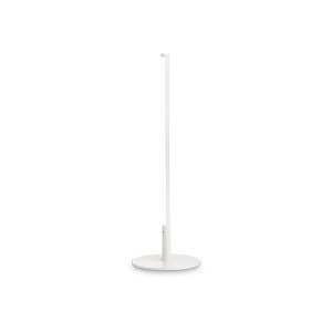 Lampe avec tige verticale lumineuse YOKO finition Blanc mat 