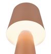 Lampe de table NUBIAN finition Café