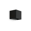 Applique cube extérieure DODO 100 en noir RAL9005