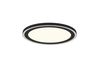 Plafonnier Led grand cercle noir mat CARUS TrioLighting