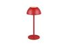 Lampe portable rechargeable RICARDO rouge