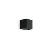 Applique cube extérieure DODO 1L en noir RAL9005