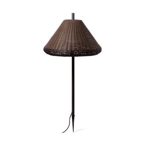 Lampe à piquer pour l'extérieur IP65 SAIGON W70 finition Anthracite et marron