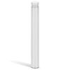 Potelet extérieur rond 1000mm TOK 360° blanc RAL9010