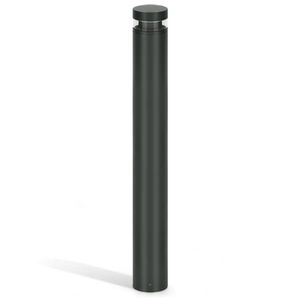 Potelet extérieur rond 1000mm TOK 360° anthracite RAL7021