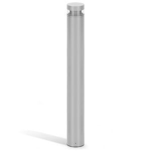 Potelet extérieur rond 1000mm TOK 360° gris RAL9006