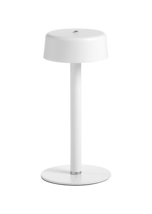 Lampe nomade rechargeable CHIARA finition blanche