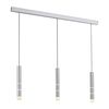 Lustre à 3 tubes suspendus PURE-VEGA finition Aluminium