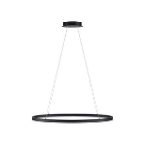 Lustre ovale suspendu TITUS finition Anthracite