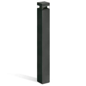 Potelet extérieur carré 1000mm TOK Q 360° anthracite RAL7021